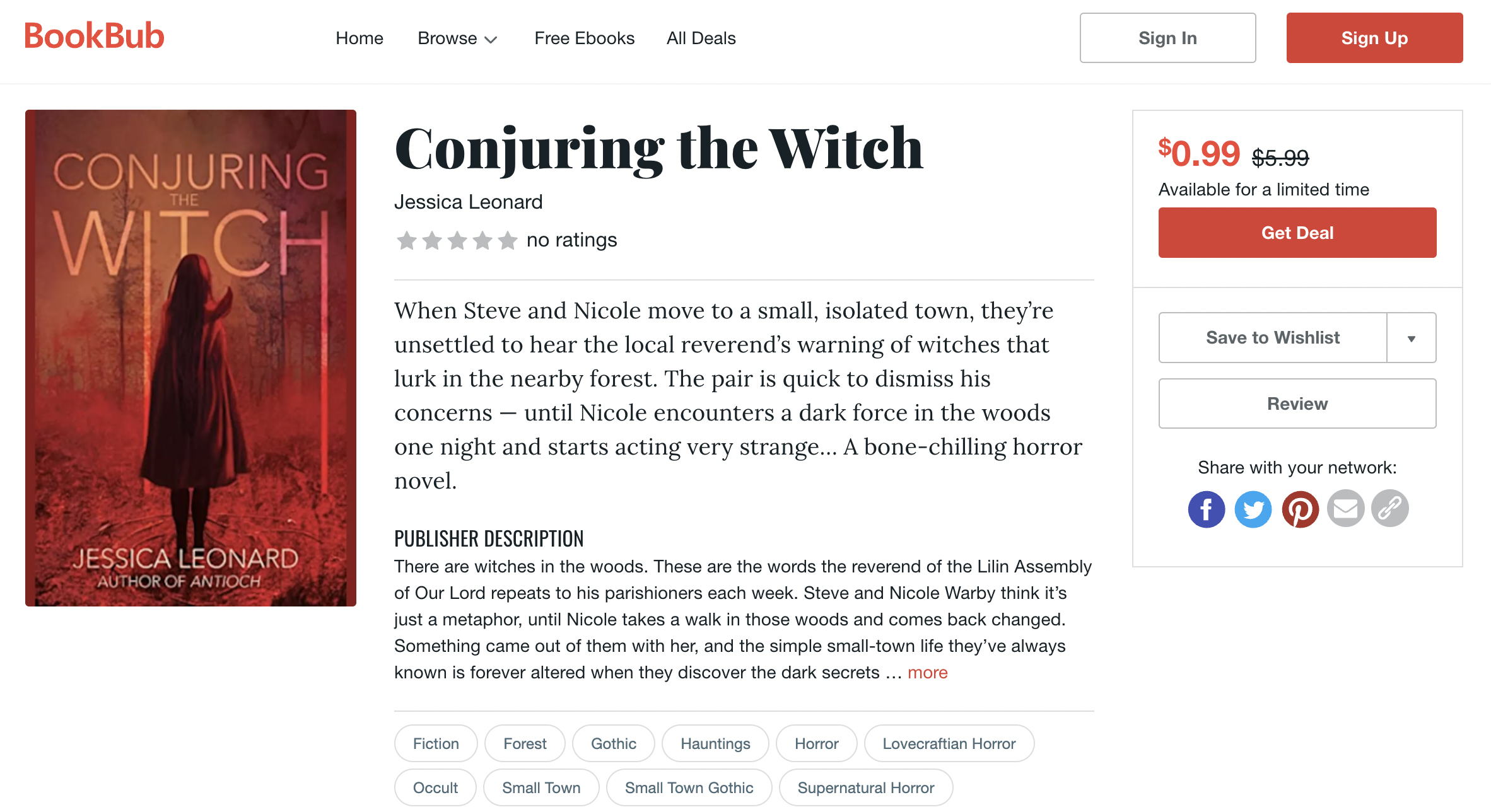 Let’s Conjure Some Witches for 99cents Today