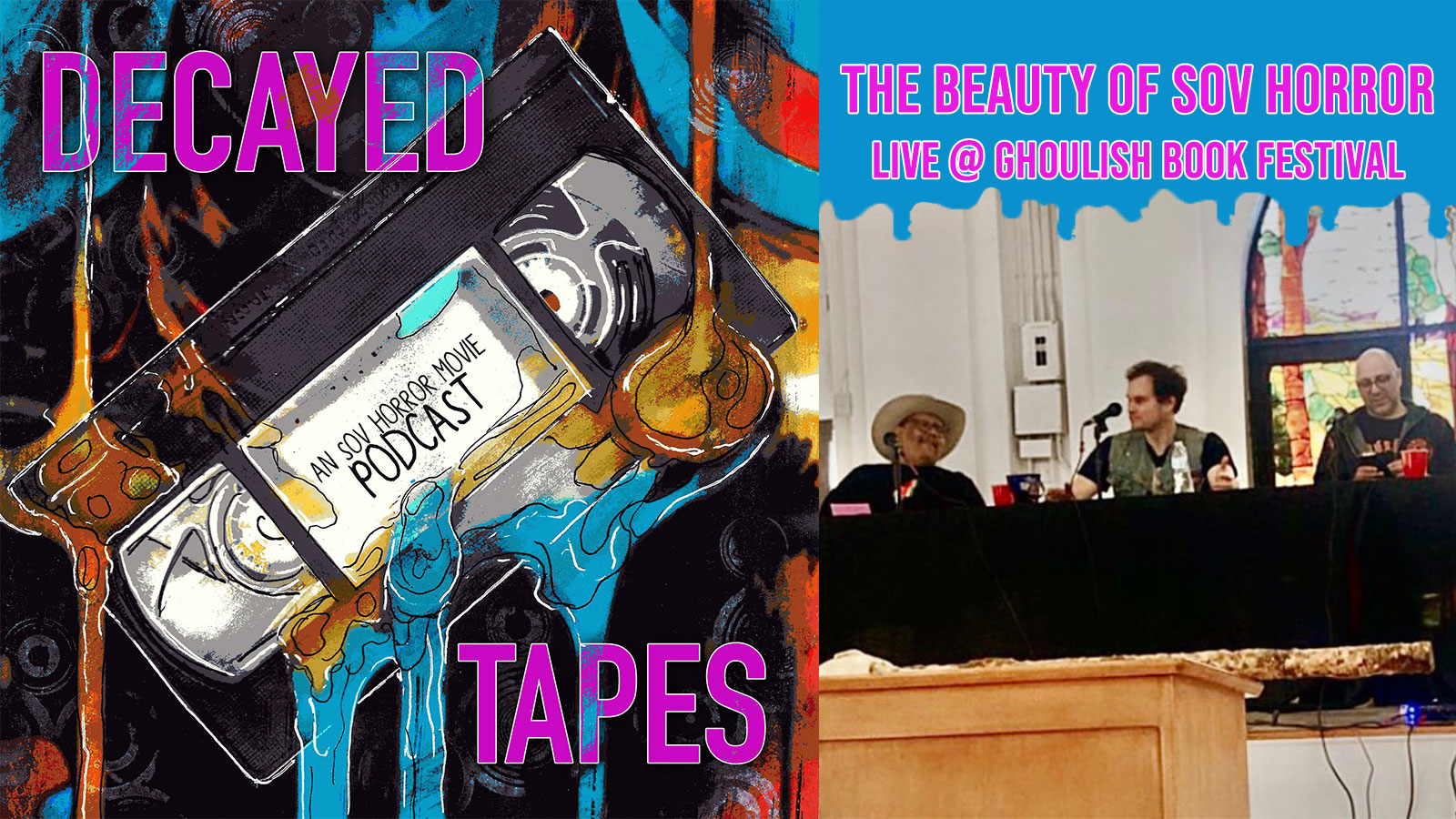 The Beauty of SOV Horror Movies – LIVE Podcast Recording from Ghoulish Book Festival 2024