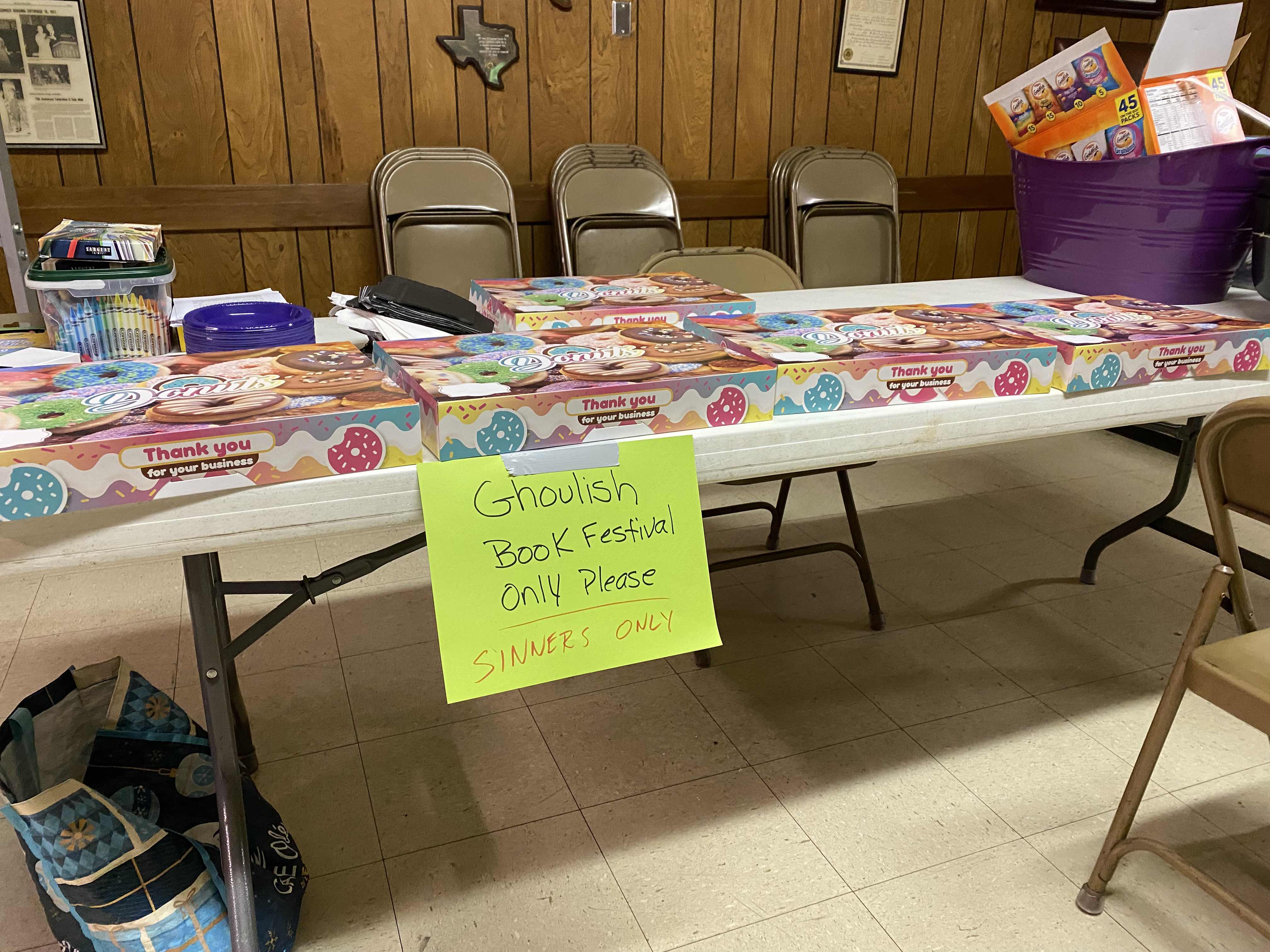 Vendor Applications Open for GHOULISH BOOK FESTIVAL 2025