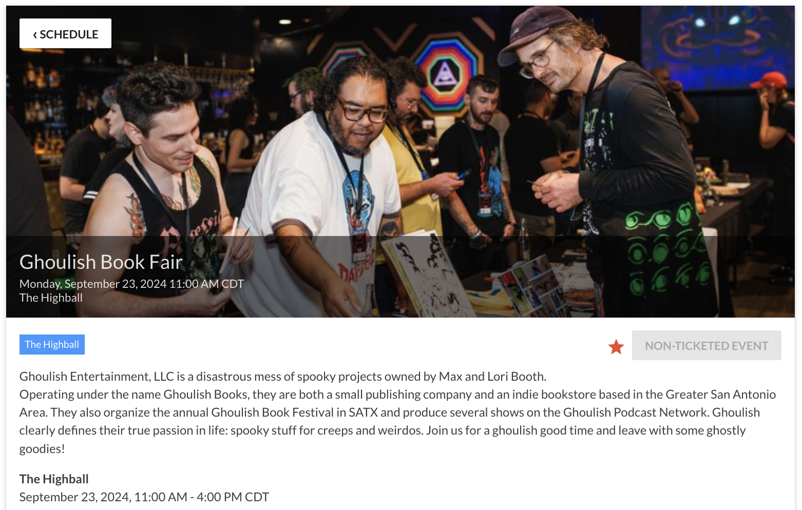 Introducing the Vendors for Fantastic Fest’s 2024 Ghoulish Book Fair
