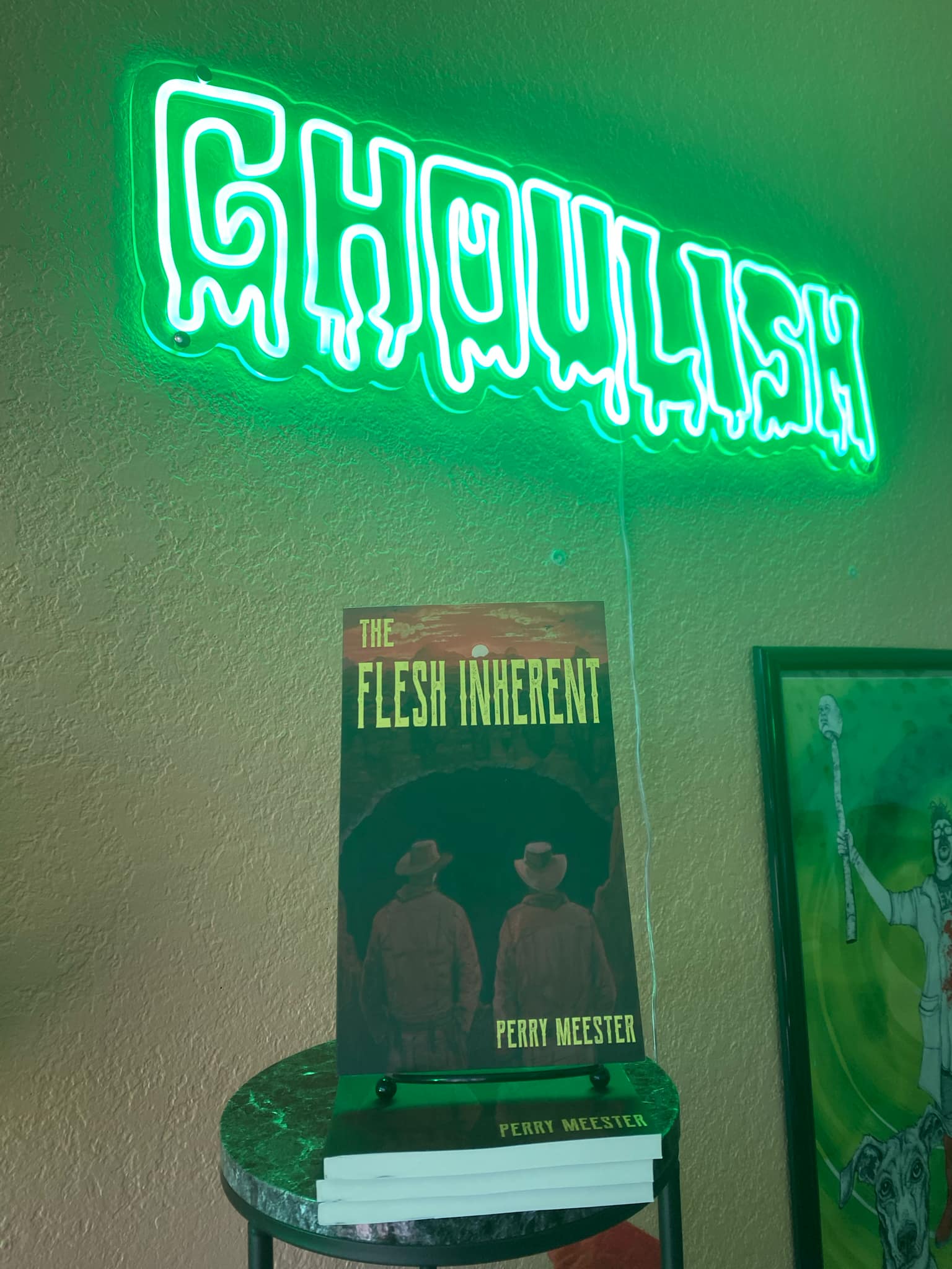 Yee-haw, cowghouls! THE FLESH INHERENT has officially landed!