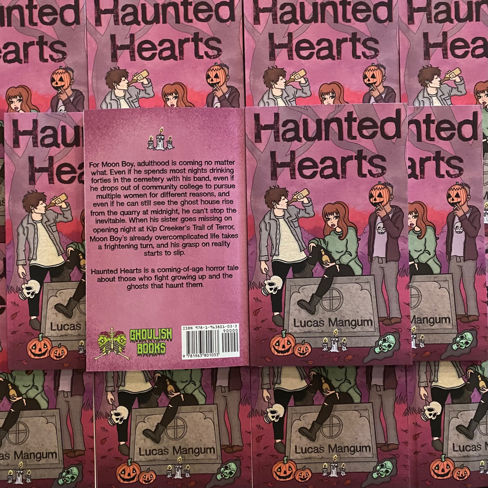 Just in time for Halloween—Lucas Mangum’s HAUNTED HEARTS is out now!